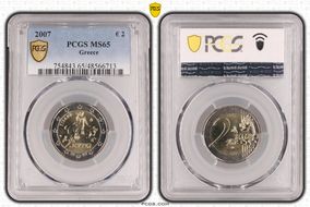 2007 € 2 MS65