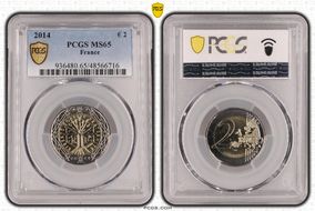 2014 € 2 MS65