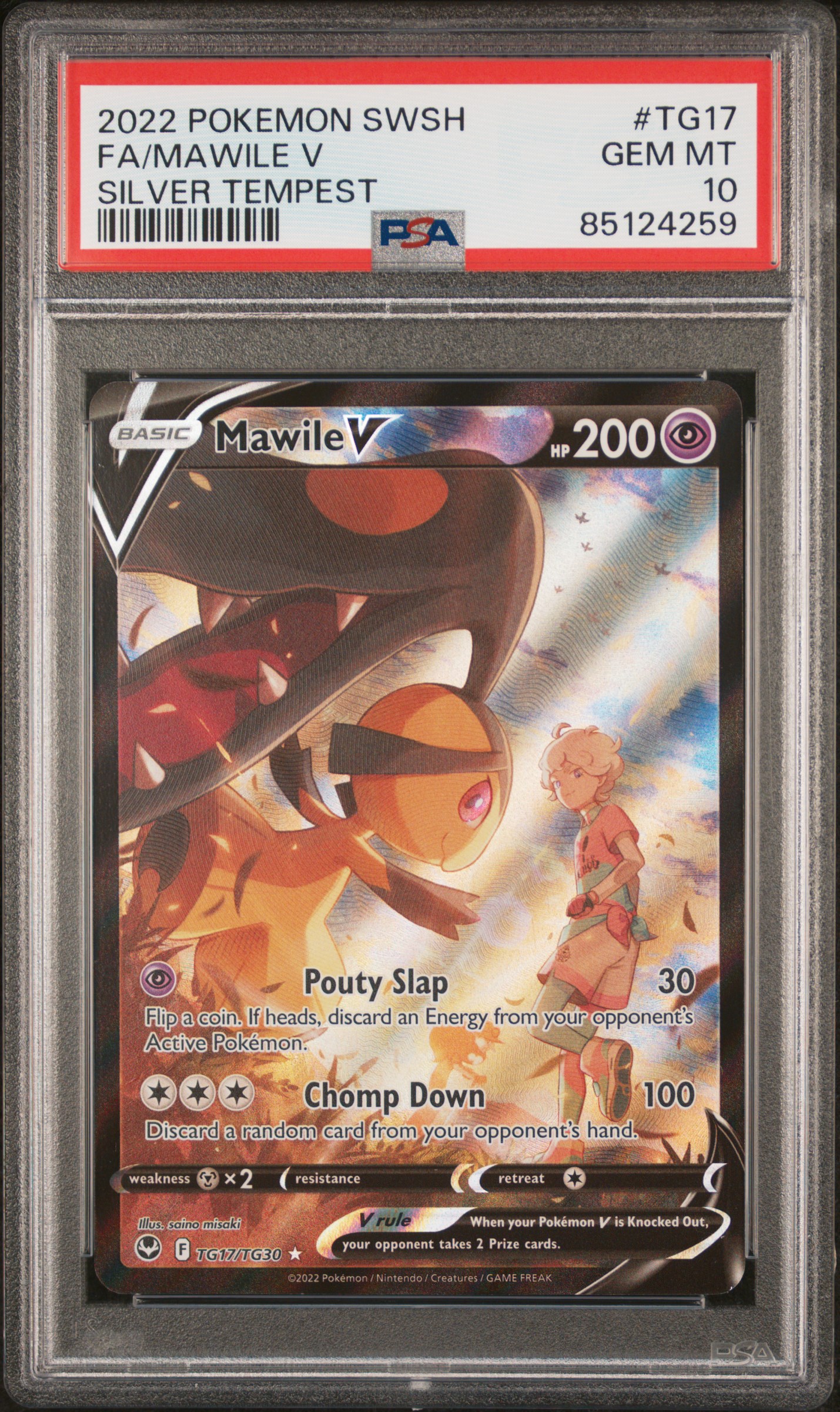 #017 - Mawile V - PSA 10