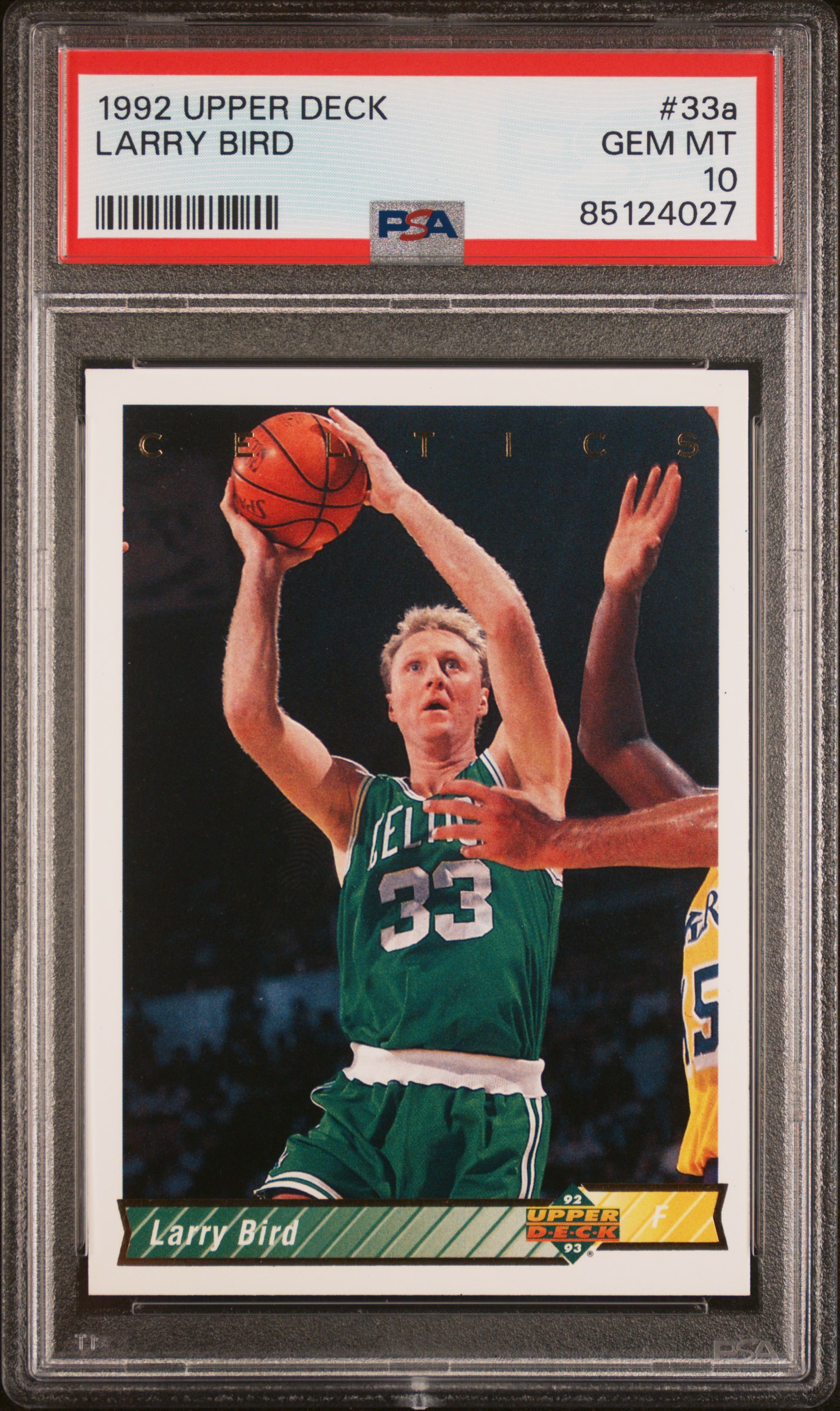 1992 UPPER DECK #33a LARRY BIRD