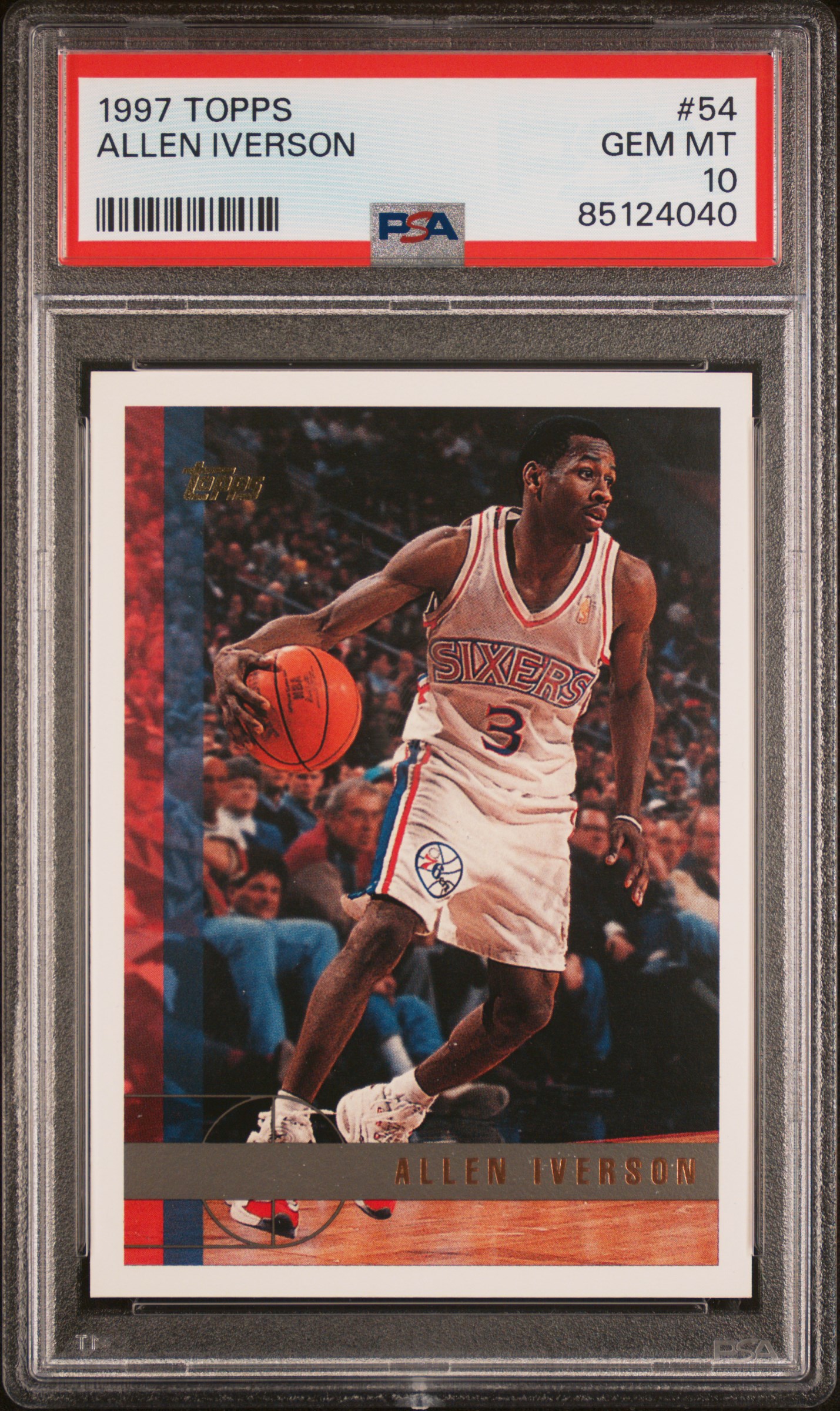 1997 TOPPS #54 ALLEN IVERSON