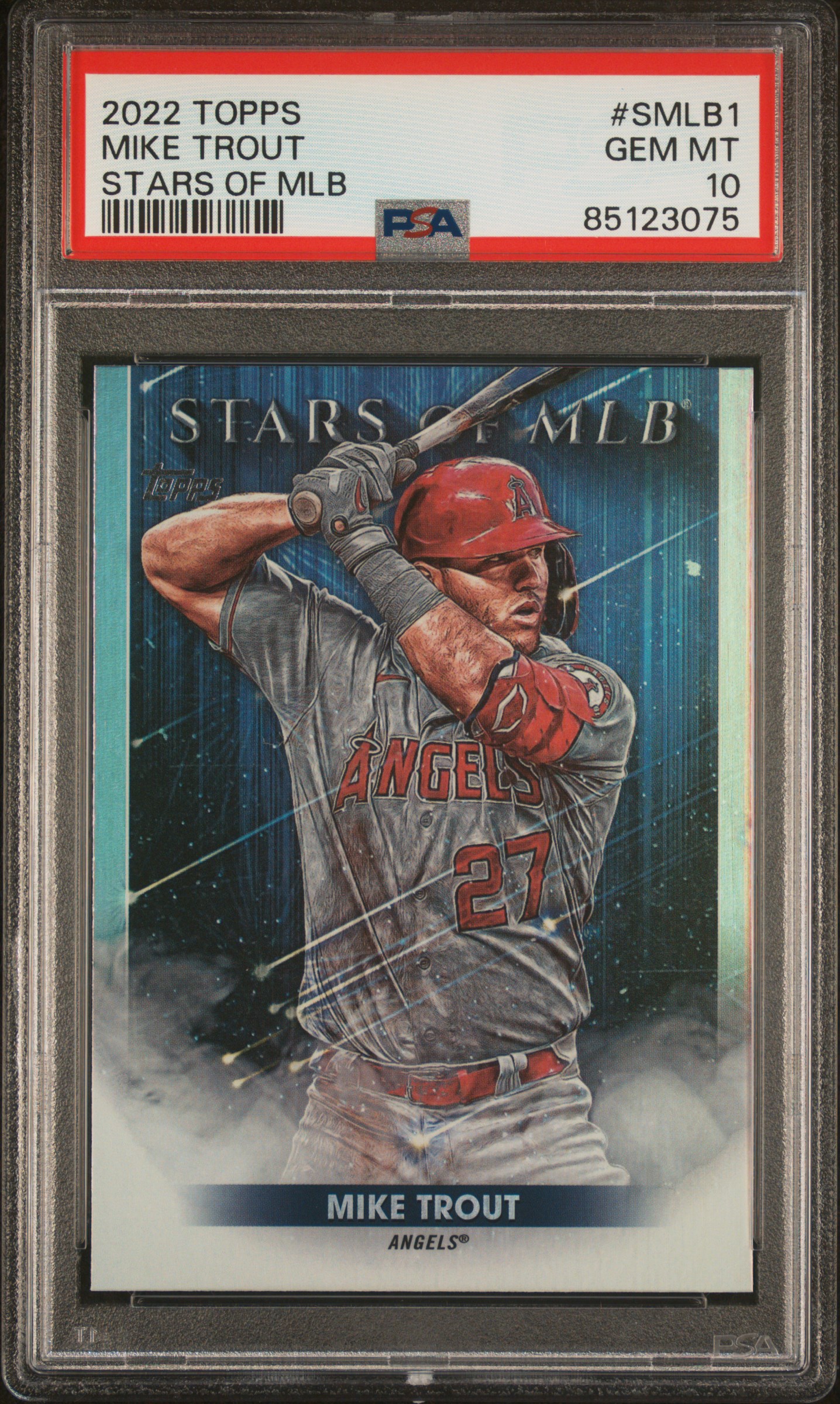 Topps Mike Trout front