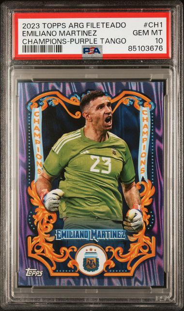 2023 Topps Argentina Fileteado Champions Purple Tango #CH1