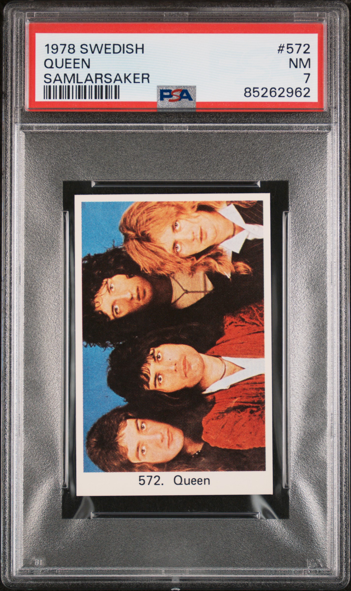 1975 POPBILDER POPBILDER MED PUNKT III #572 QUEEN POPBILDER MED PUNKT III