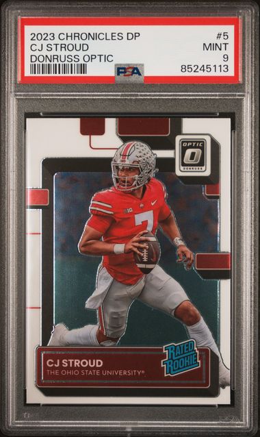 2023 Panini Chronicles Draft Picks Donruss Optic Rated Rookie #5