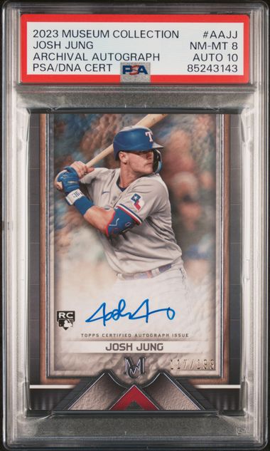 2023 Topps Museum Collection Archival Autographs #AA-JJ Josh Jung