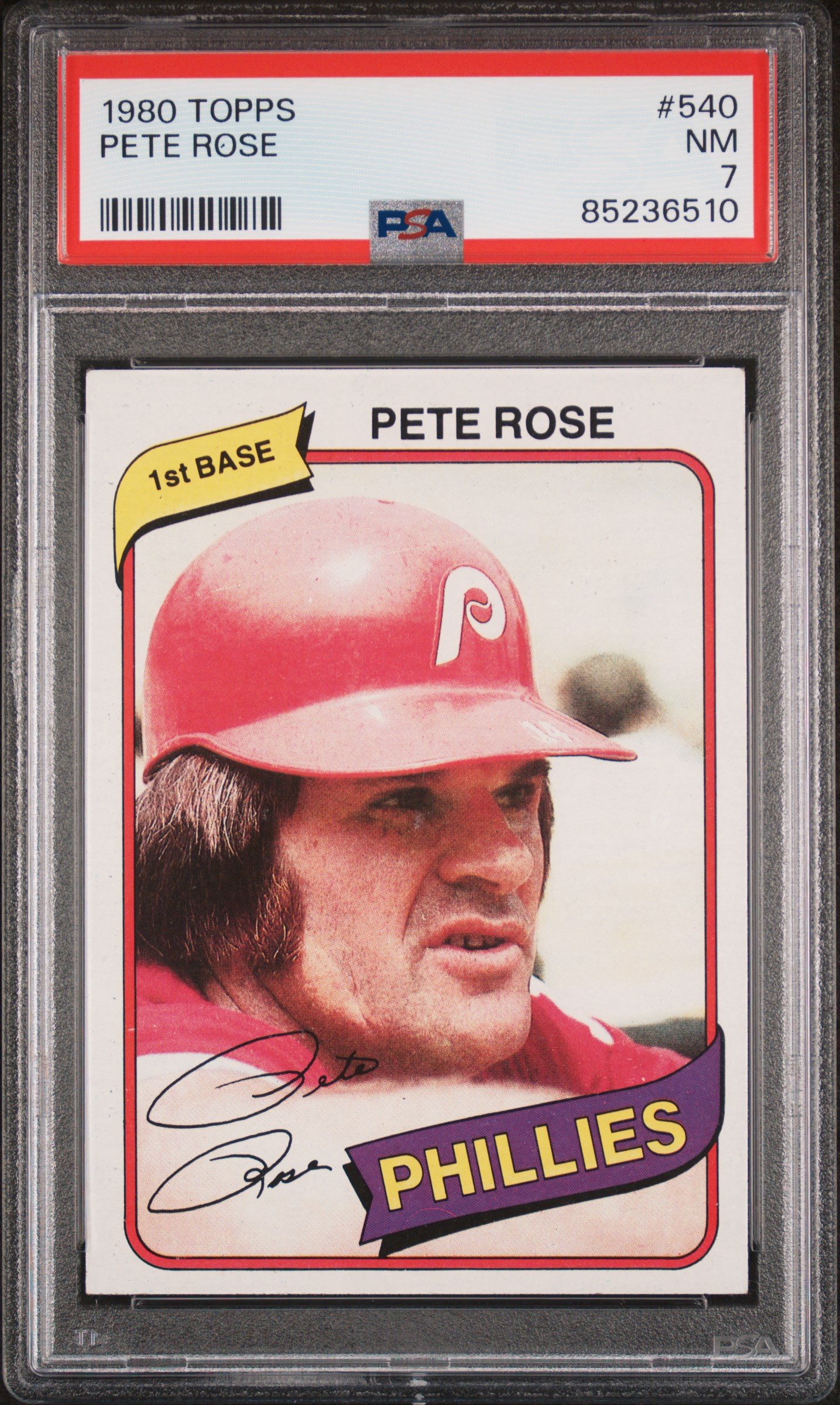1980 TOPPS #540 PETE ROSE