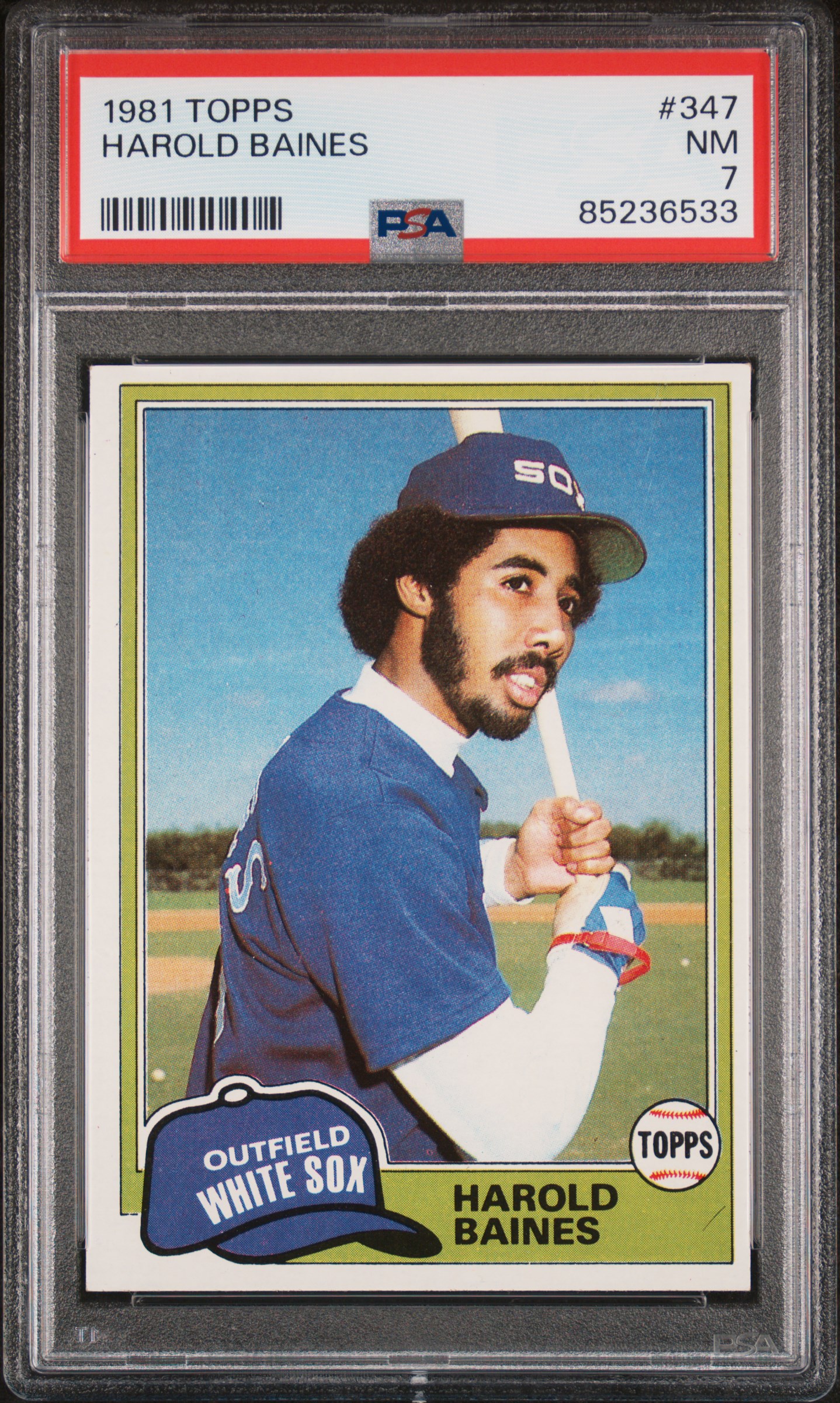 1981 TOPPS #347 HAROLD BAINES