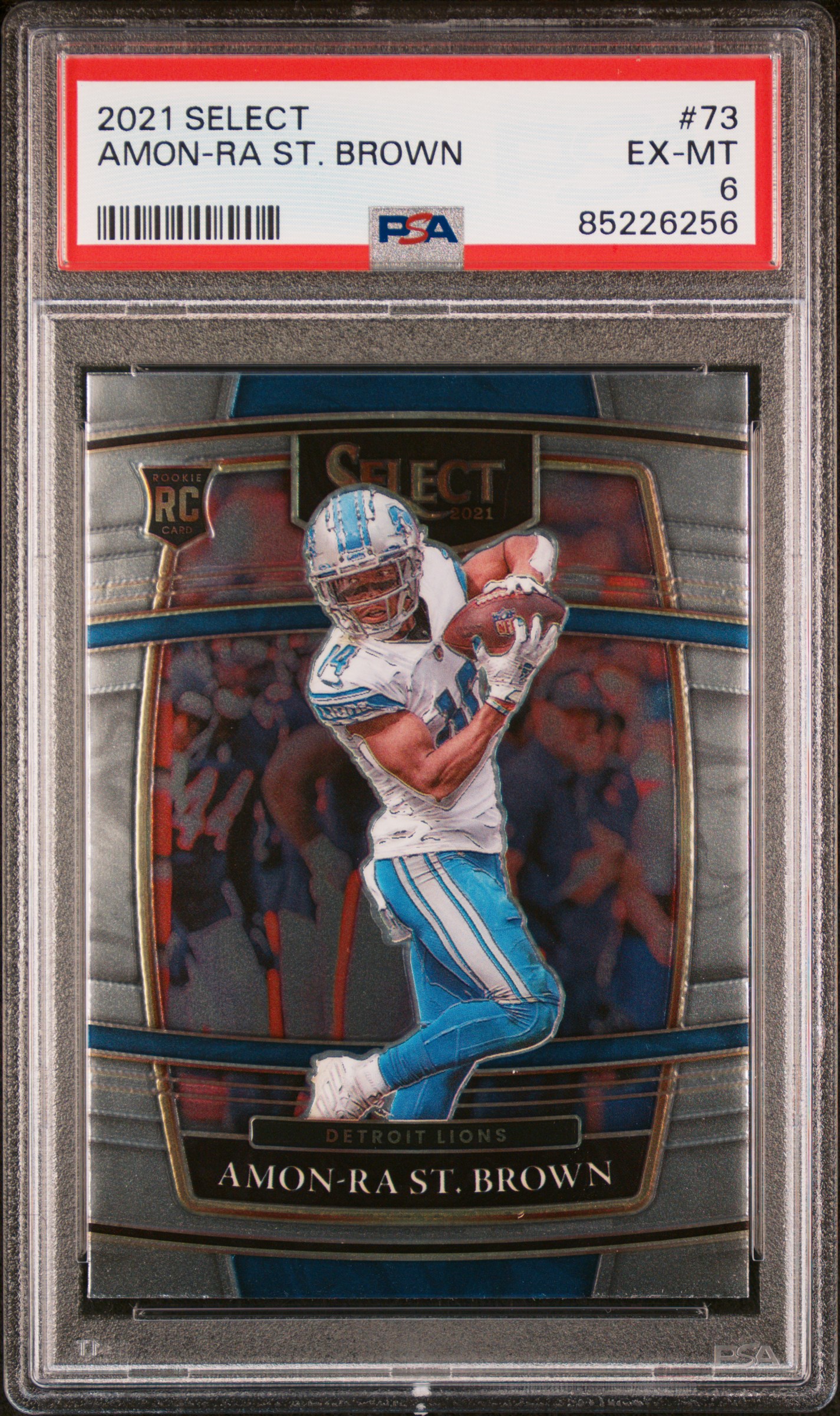 2021 PANINI SELECT #73 AMON-RA ST. BROWN