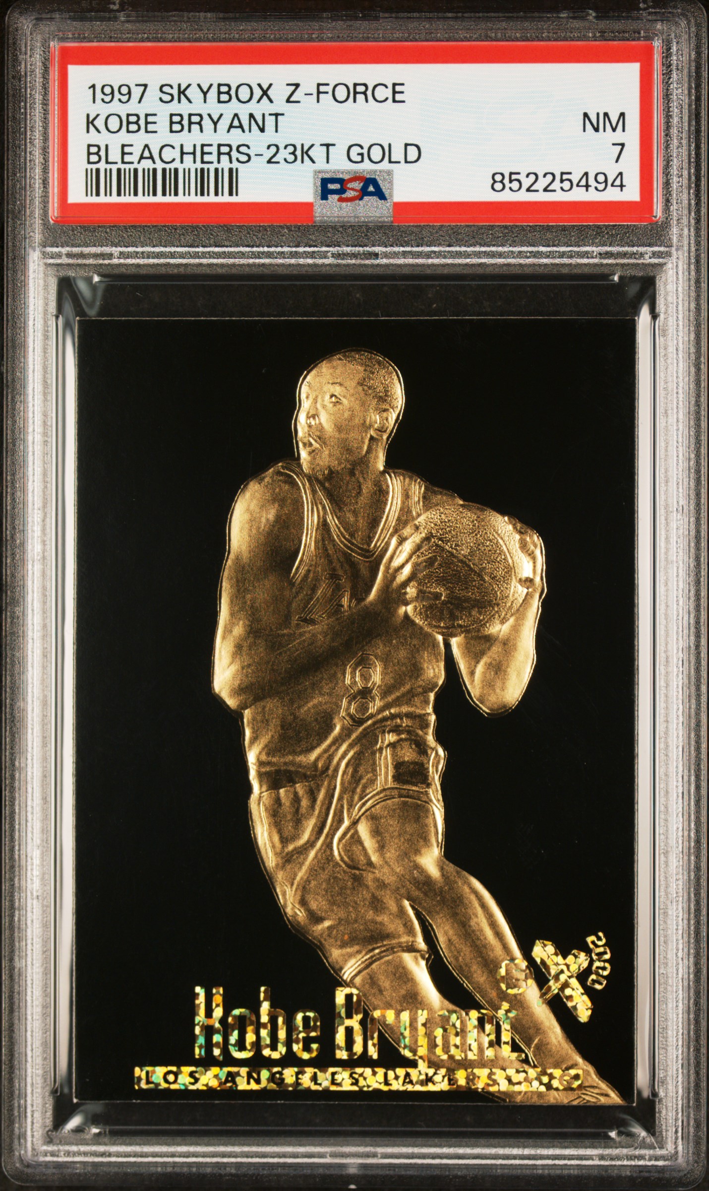 1997 SKYBOX 23K GOLD KOBE BRYANT BLEACHERS-23KT GOLD