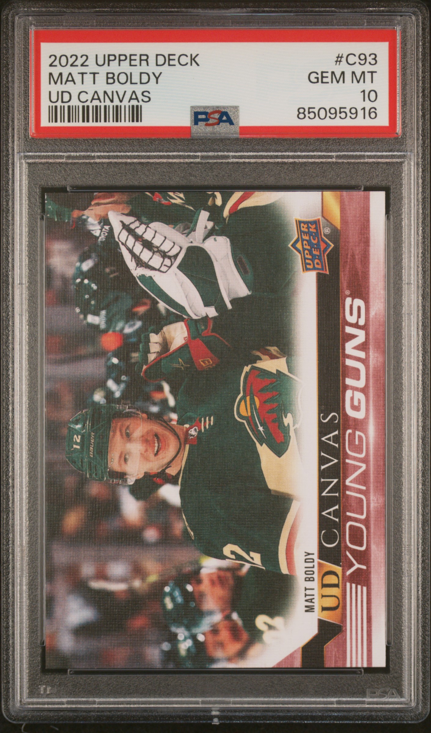 2022 UPPER DECK UD CANVAS #C93 MATT BOLDY UD CANVAS