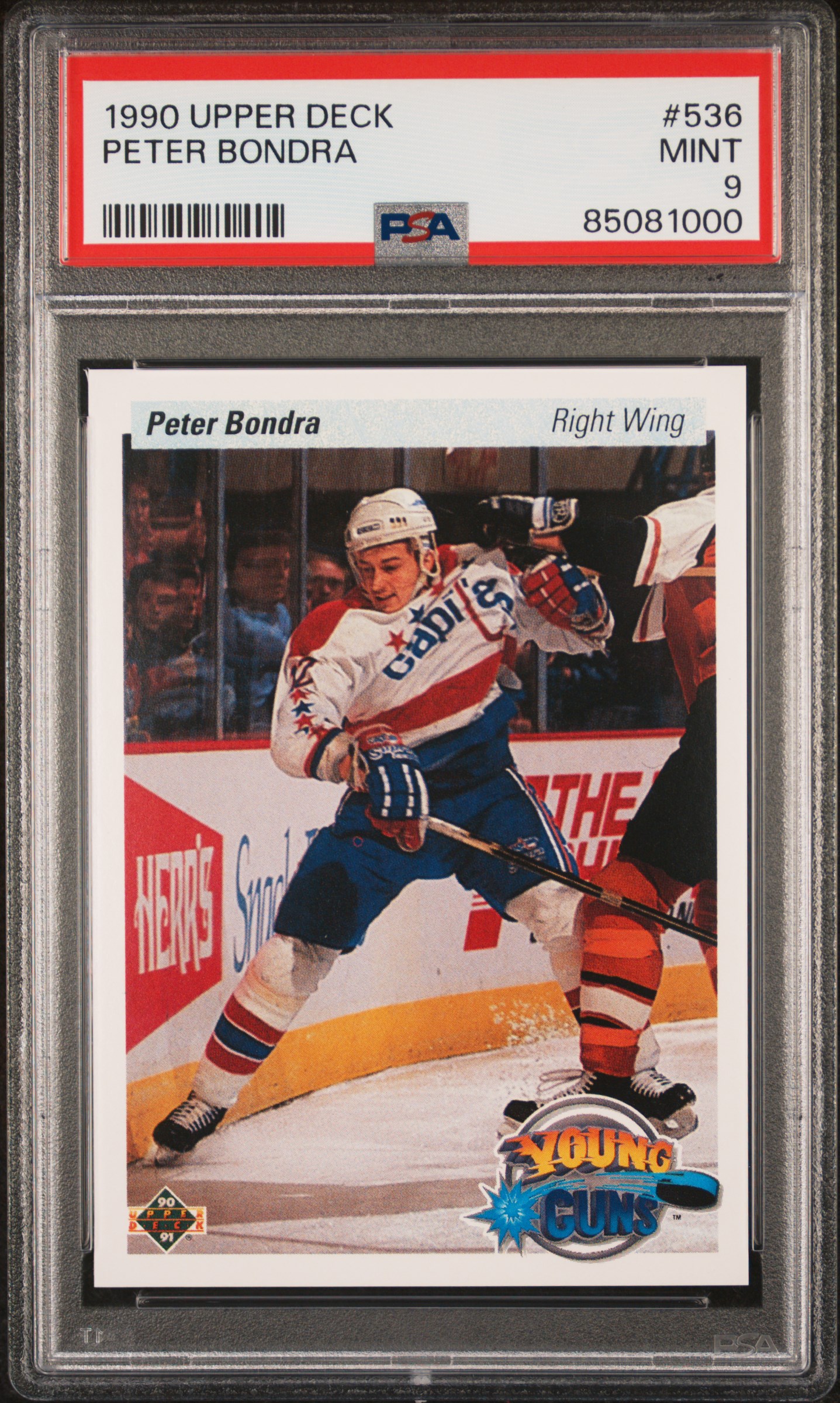 1990 UPPER DECK #536 PETER BONDRA