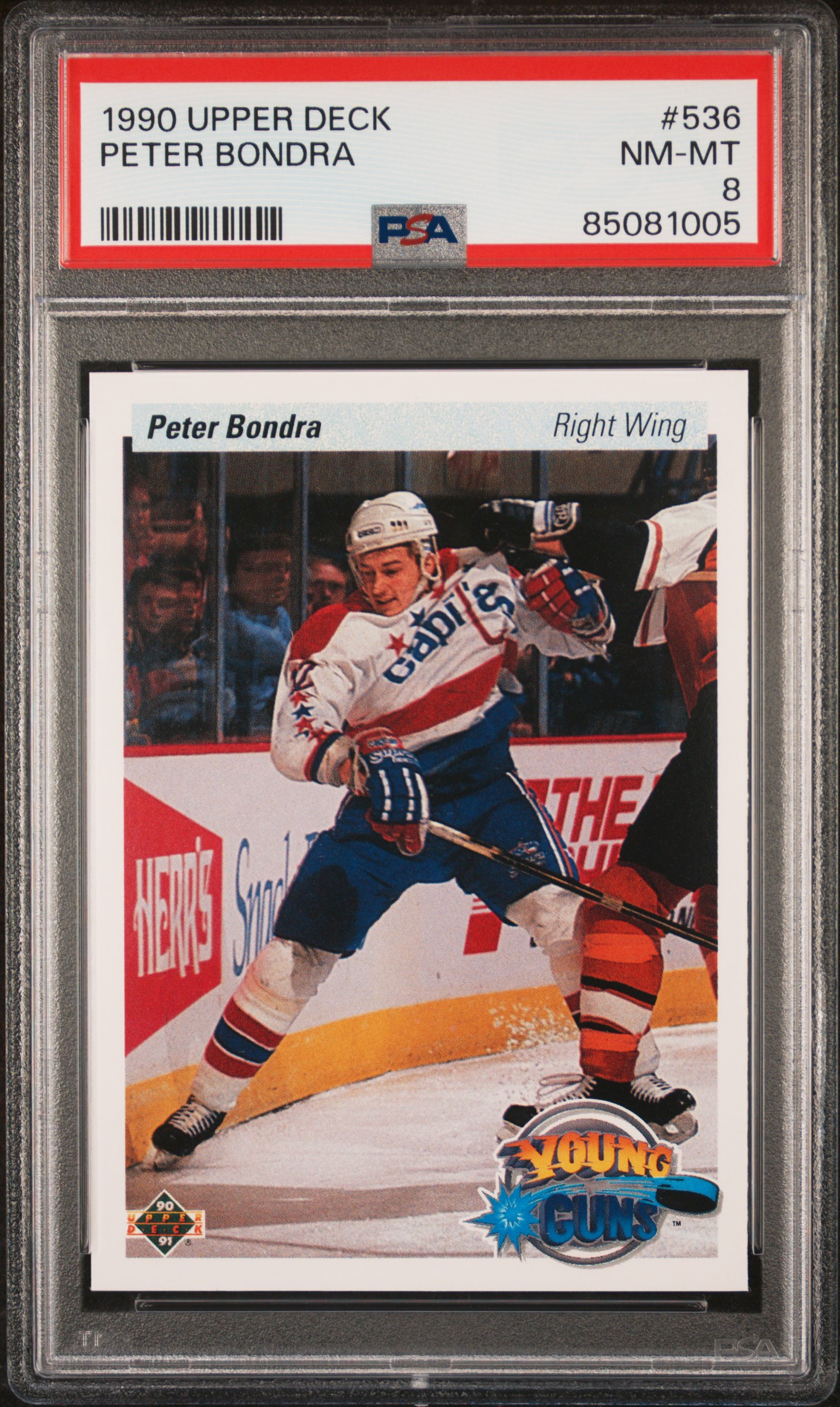 1990 UPPER DECK #536 PETER BONDRA
