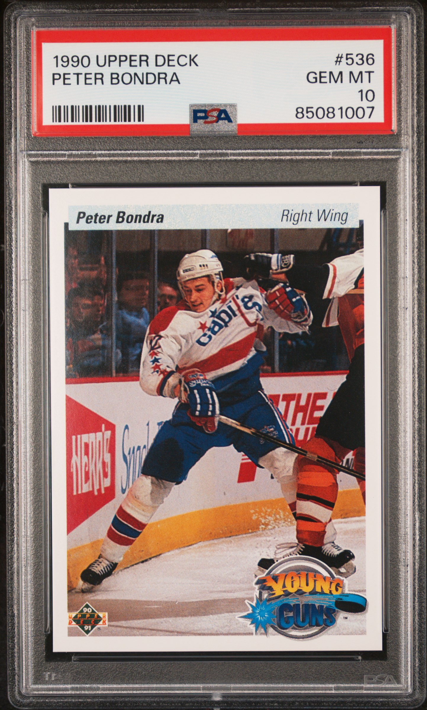 1990 UPPER DECK #536 PETER BONDRA