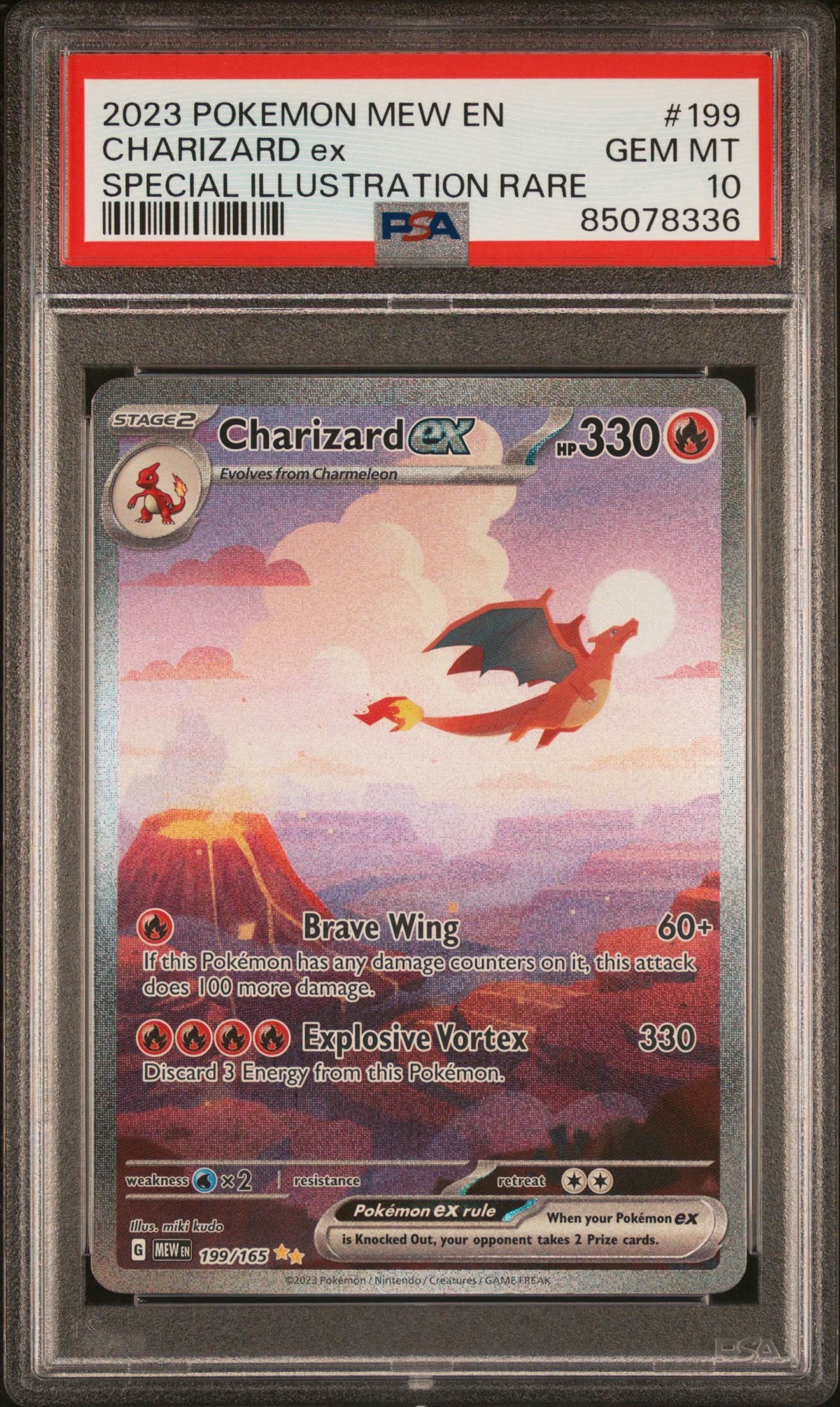 Charizard ex 199 PSA 10 ROI