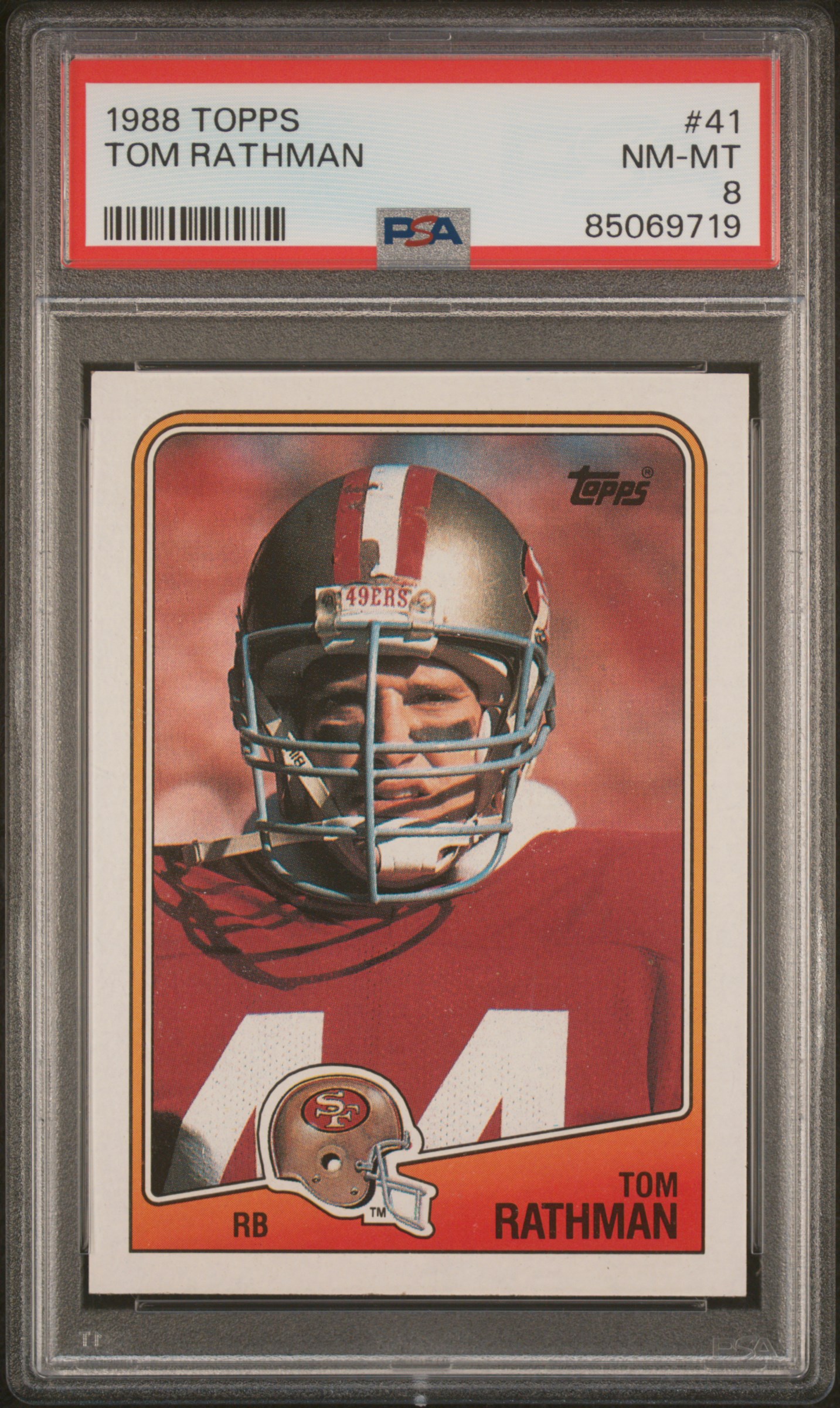 1988 TOPPS #41 TOM RATHMAN