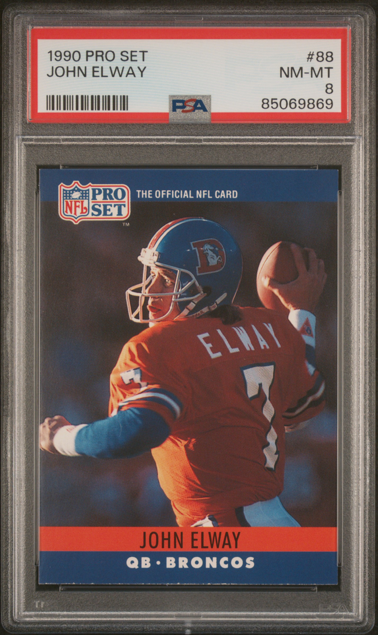 1990 PRO SET #88 JOHN ELWAY