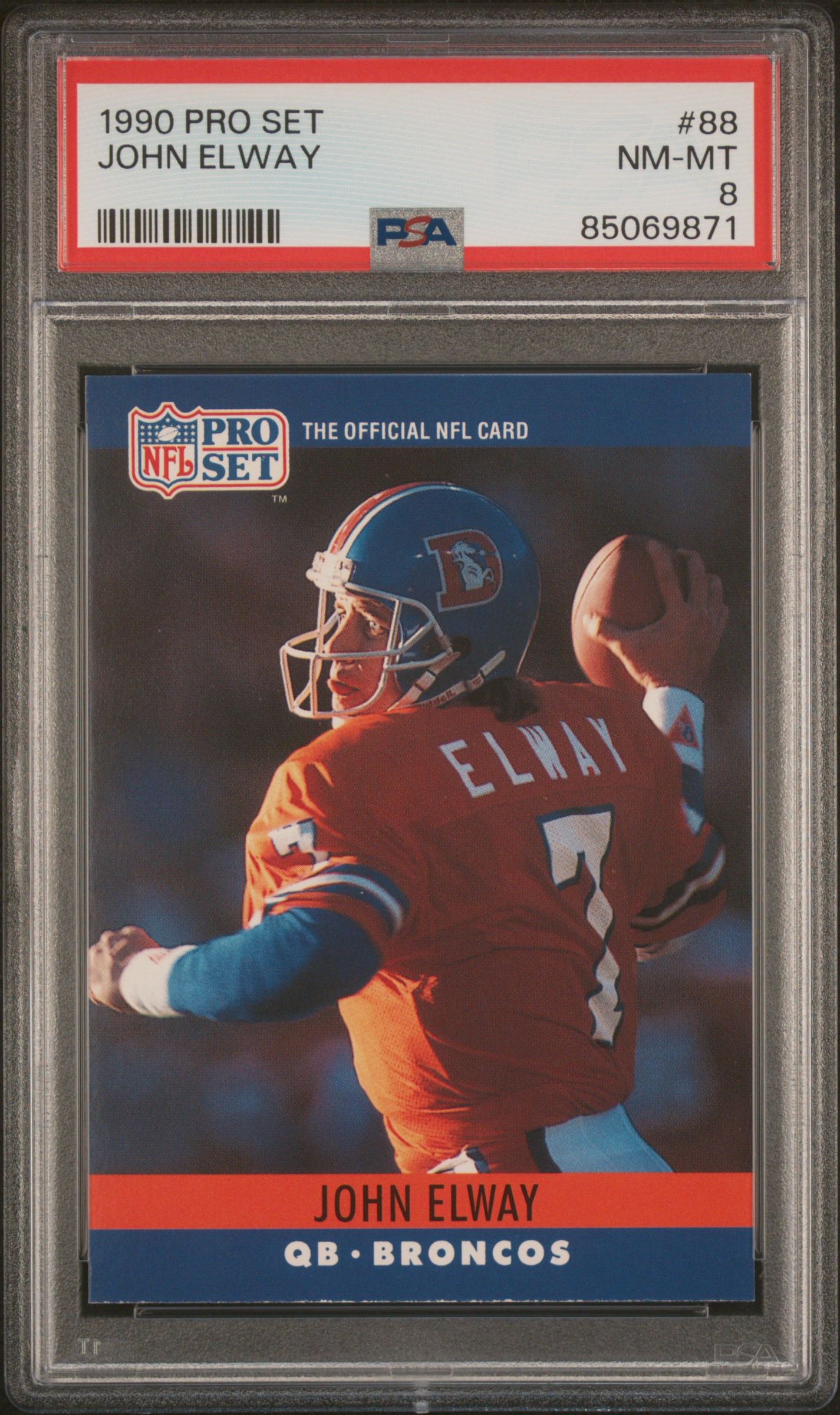 1990 PRO SET #88 JOHN ELWAY