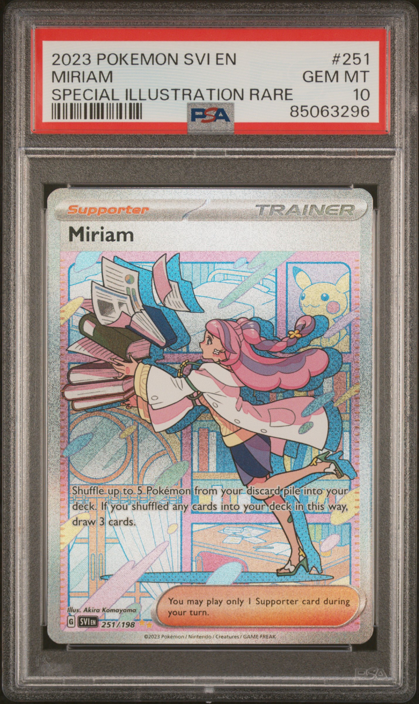 2023 POKEMON SVI EN-SCARLET & VIOLET #251 MIRIAM SPECIAL ILLUSTRATION RARE