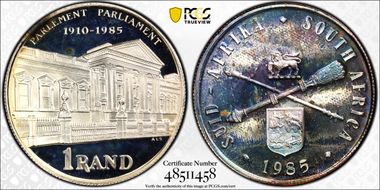 1985 Rand 75th Ann Parliament PR67CAM