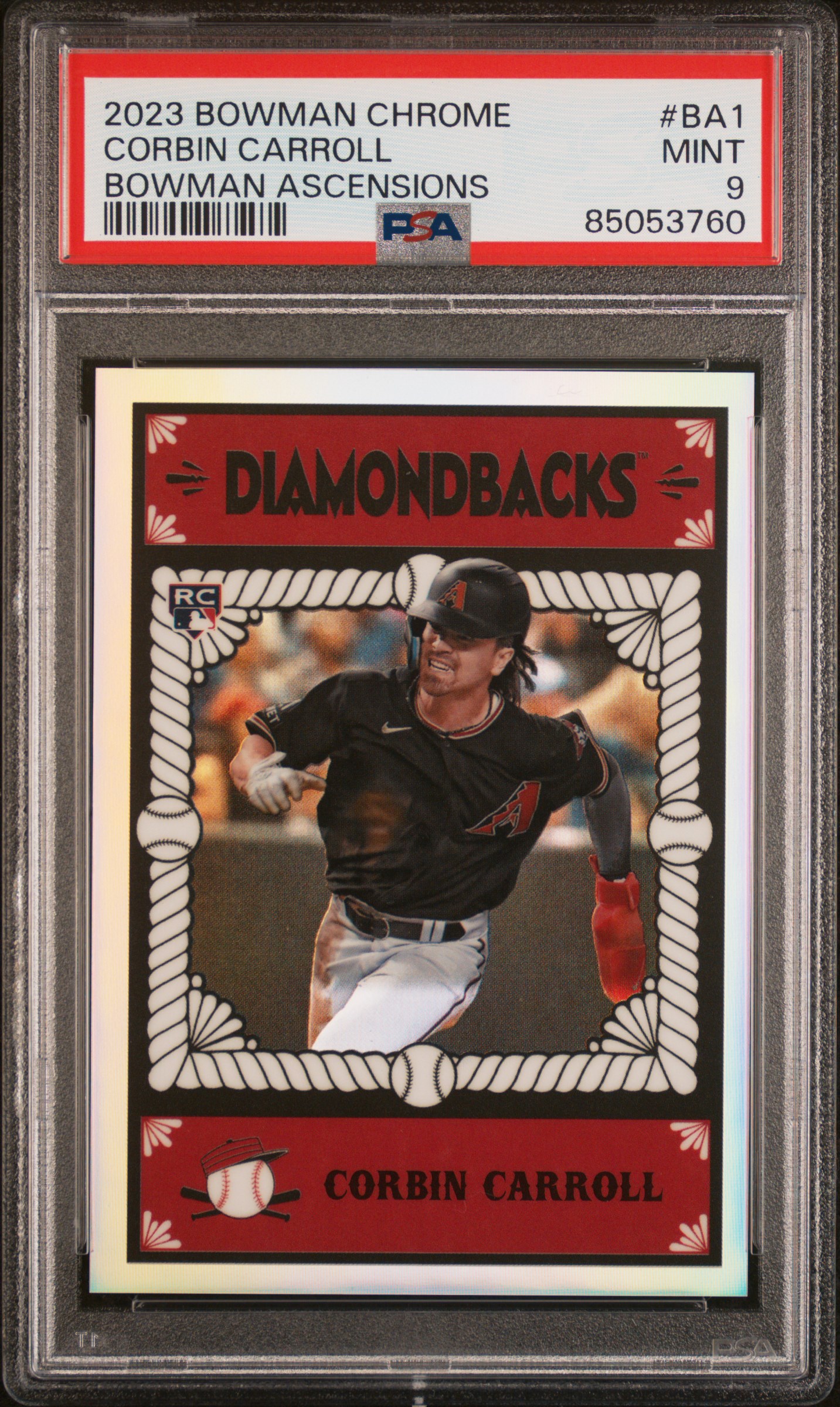 2023 BOWMAN CHROME BOWMAN ASCENSIONS #BA1 CORBIN CARROLL