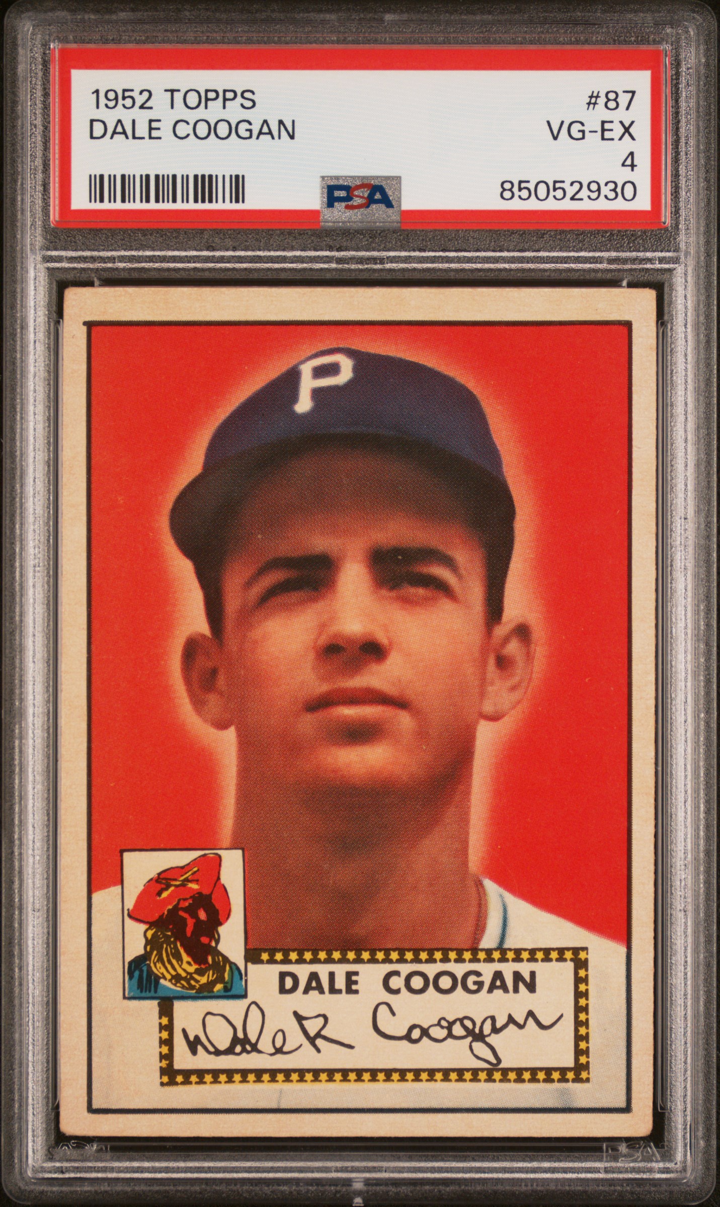 1952 TOPPS #87 DALE COOGAN