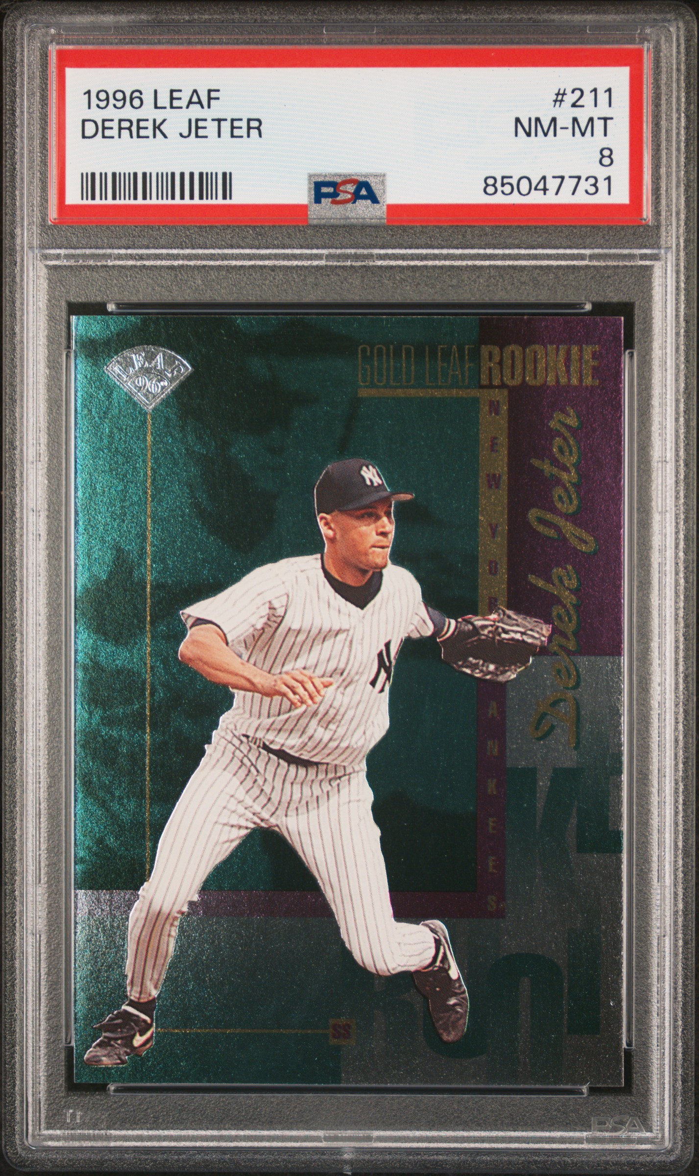 1996 LEAF #211 DEREK JETER