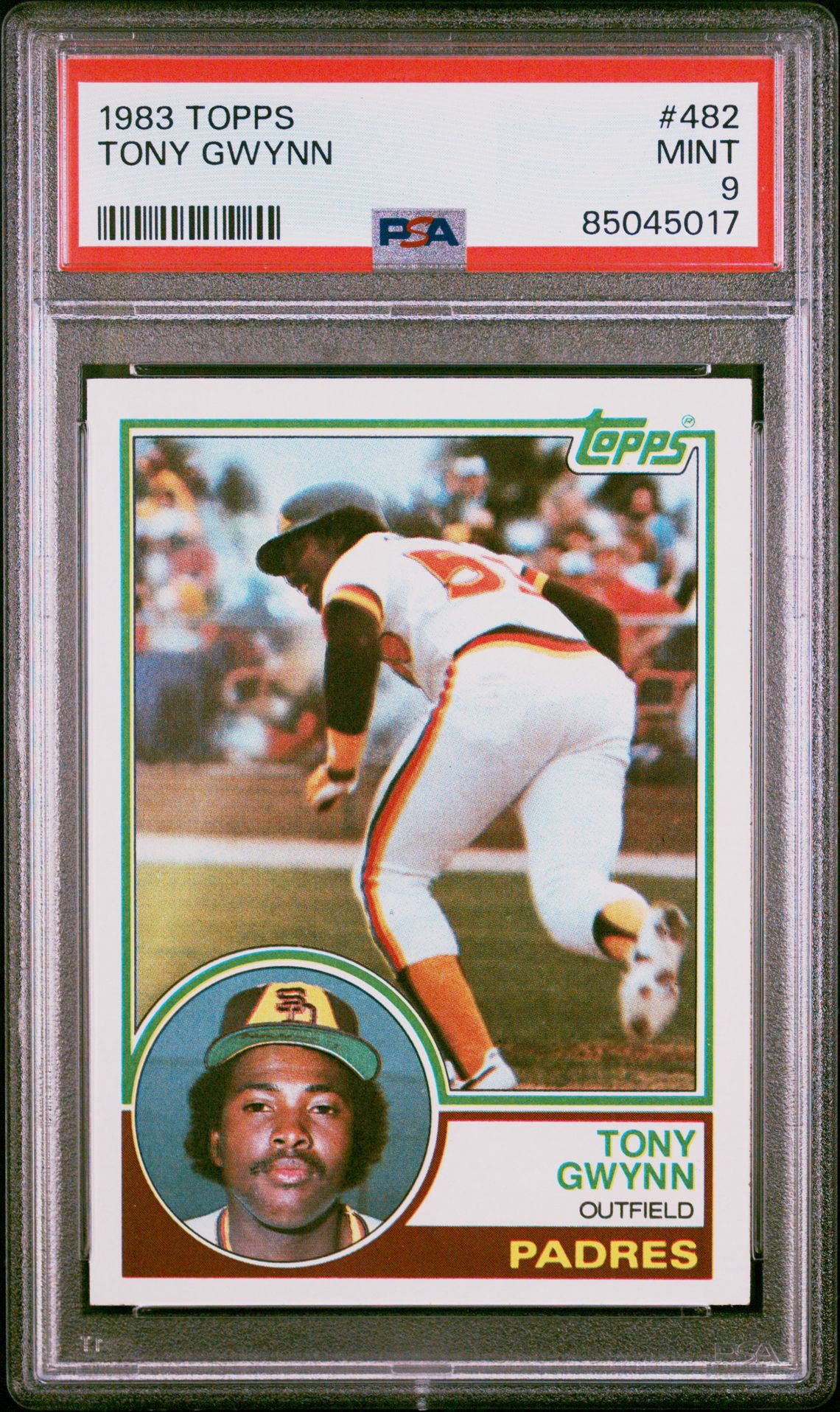 1983 Topps Tony Gwynn #482 Mint 9 front