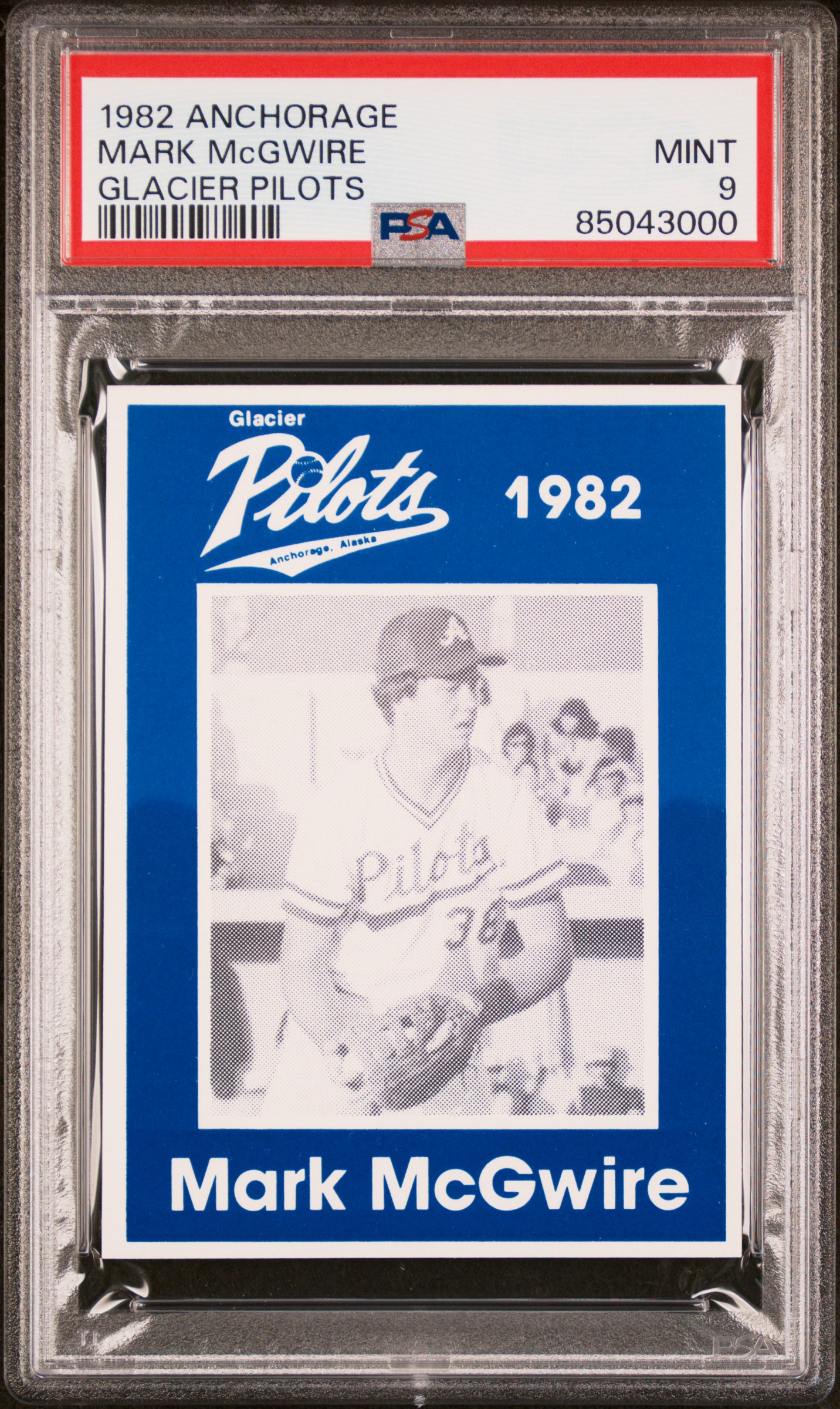 1982 ANCHORAGE GLACIER PILOT '1982' MARK McGWIRE GLACIER PILOTS