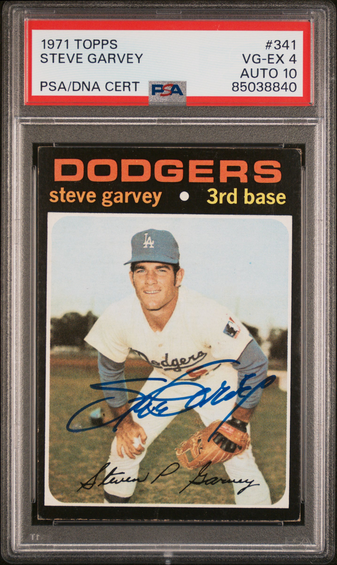 1971 TOPPS #341 STEVE GARVEY