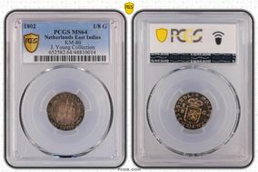 1802 1/8 G KM-80 MS64