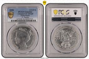 1898 2 1/2 G P. Pander KM-123  Ag N1