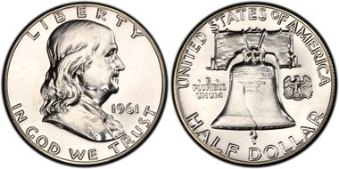 1961 50C DDR FS-803 PR65