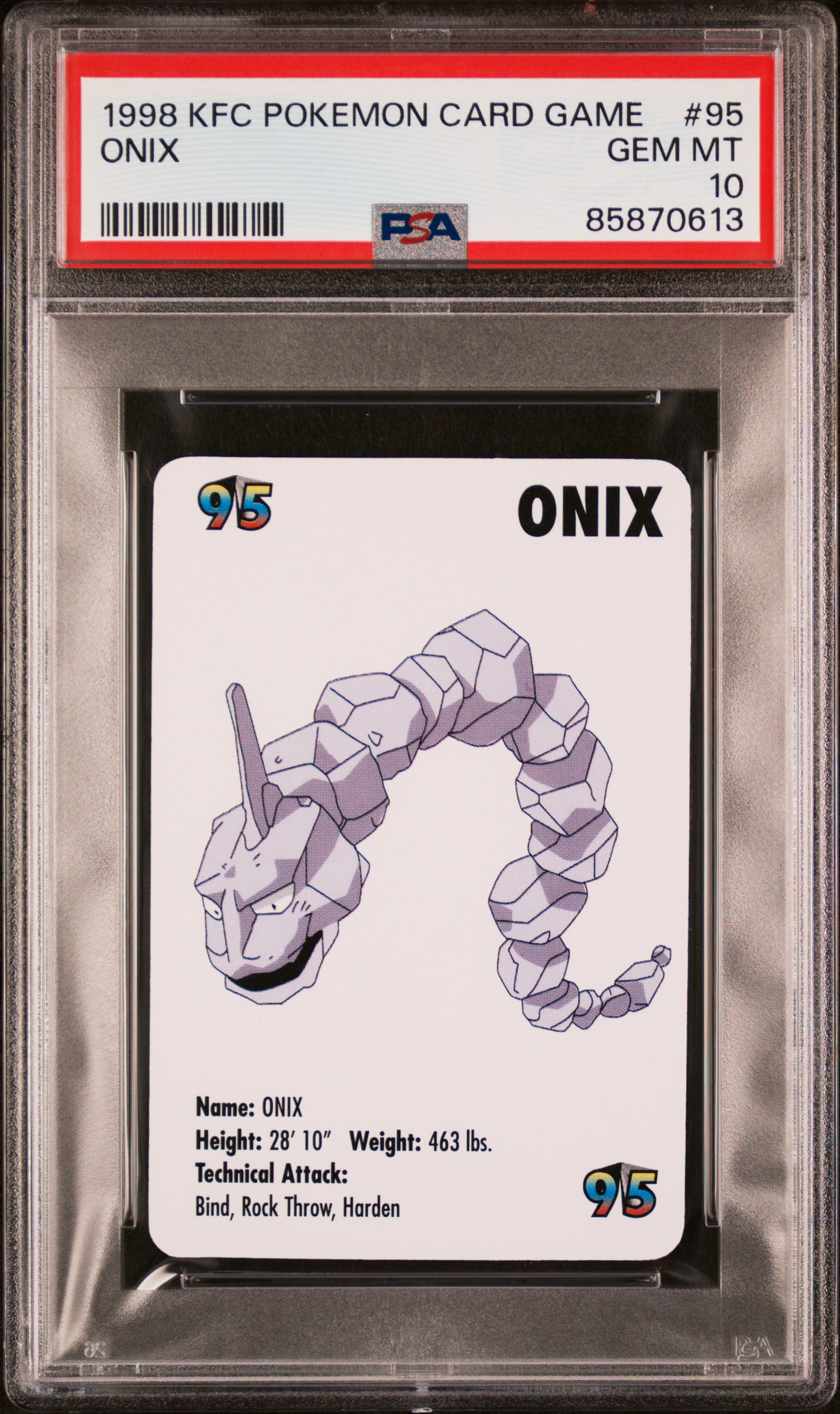Pokemon Onix front