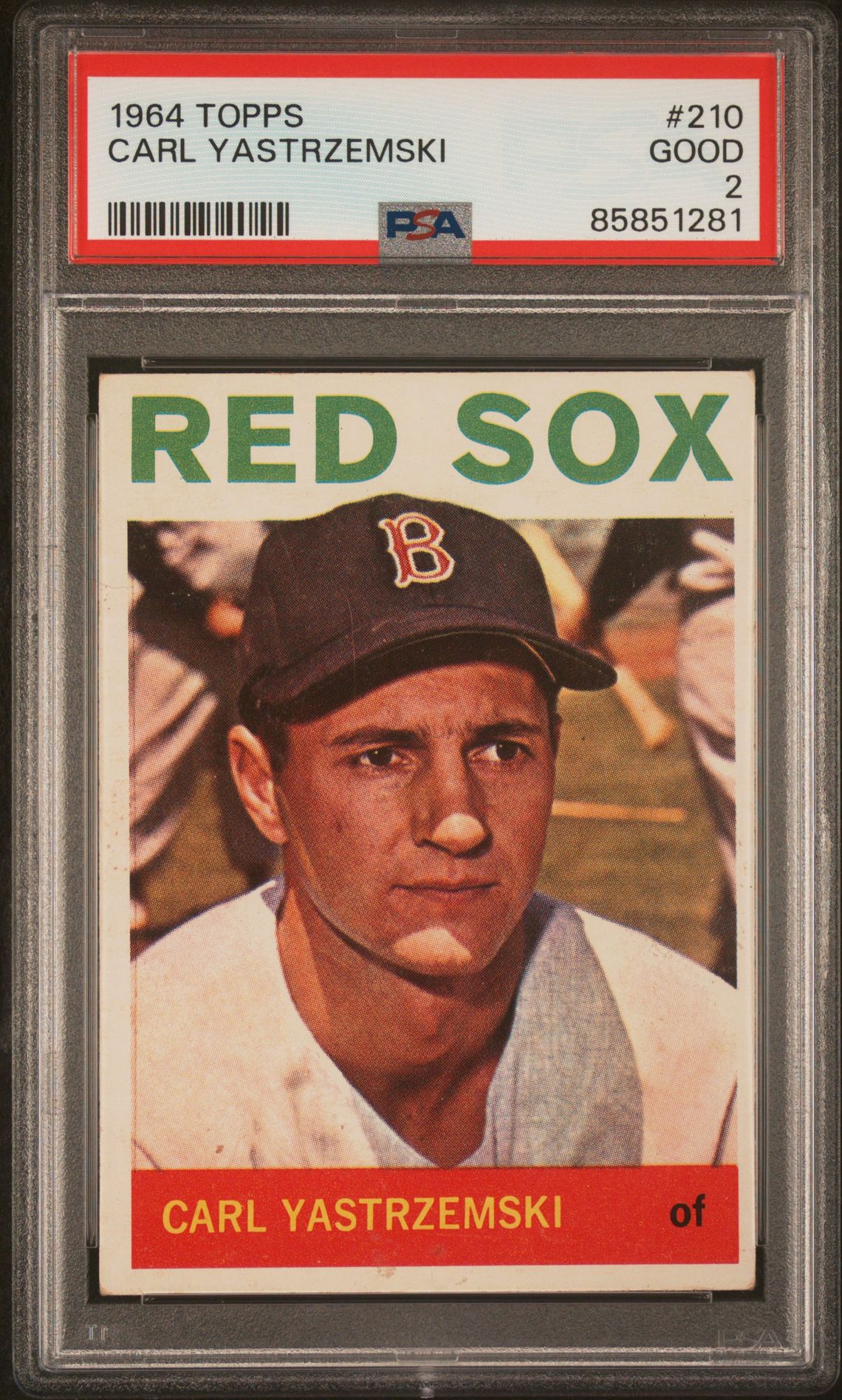 1964 Topps TOPPS #210 Carl Yastrzemski front