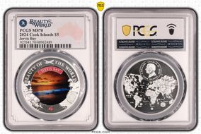 2024 $5 Jervis Bay Beauty of the World MS70