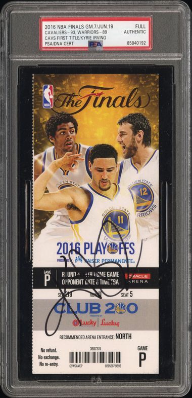 Authentic cert 85840192