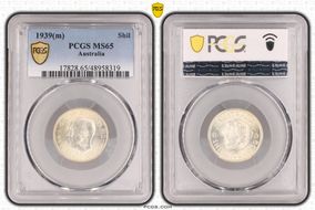 1939(m) Shil KM-39  Ag MS65