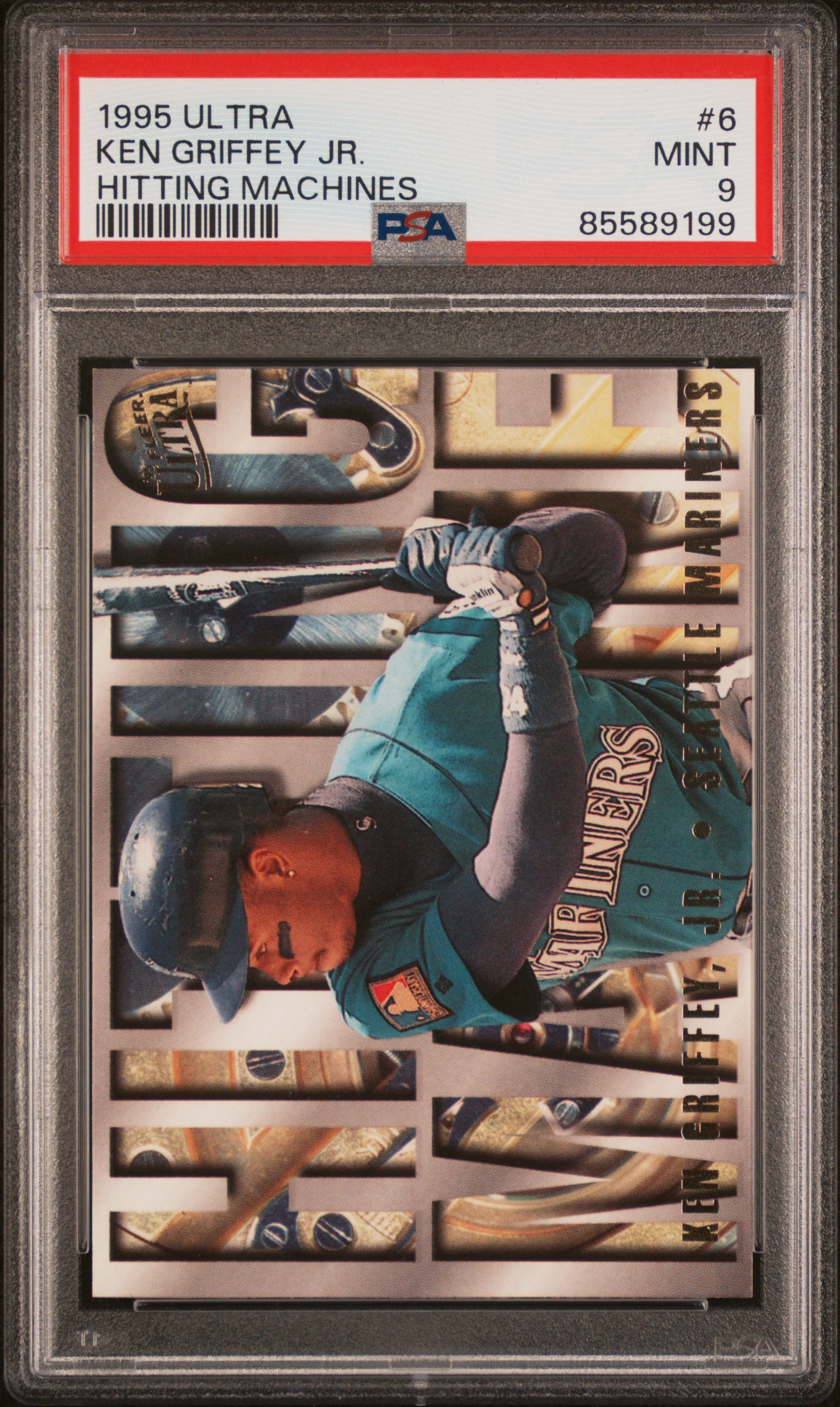1995 ULTRA HITTING MACHINES #6 KEN GRIFFEY JR. HITTING MACHINES