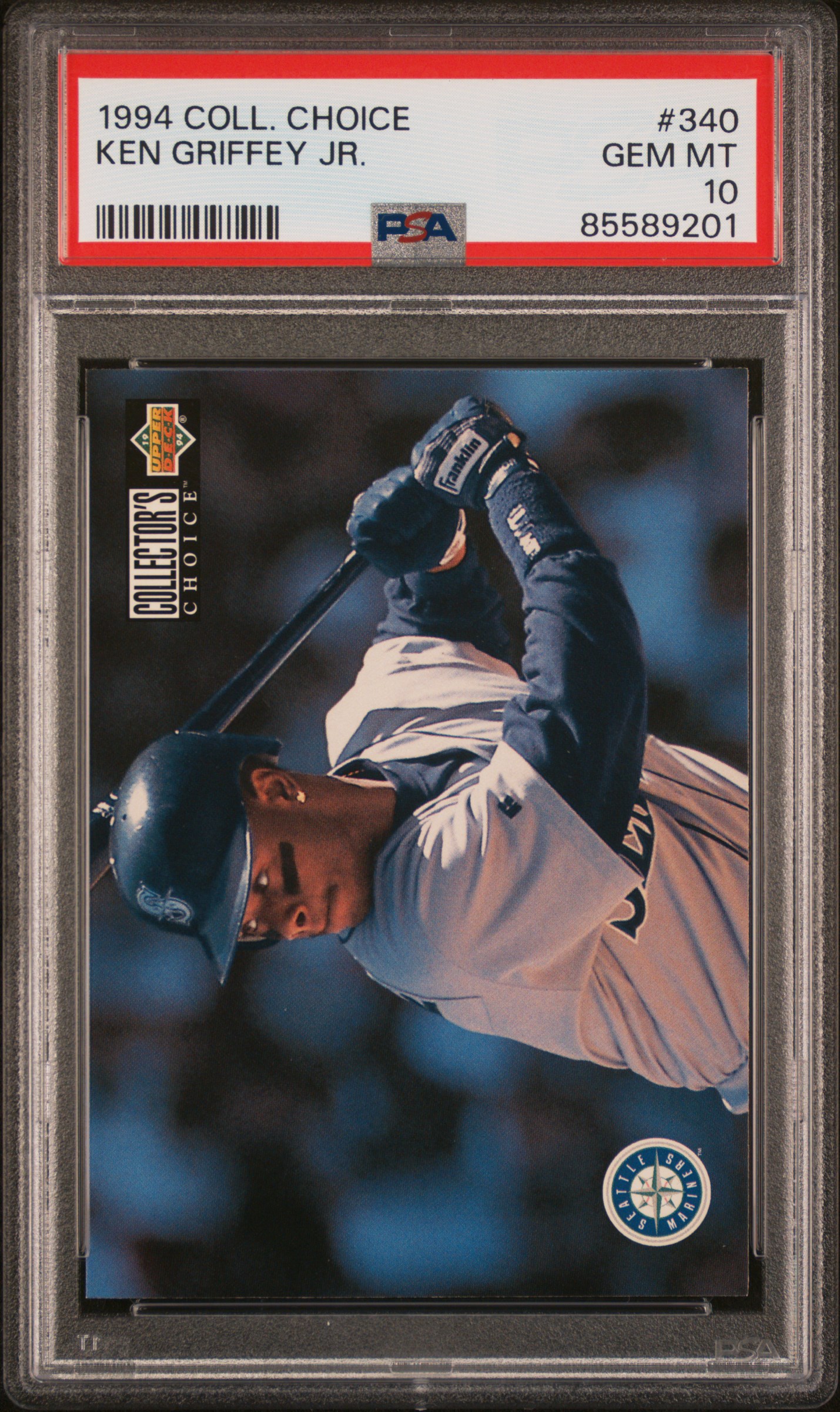 1994 COLLECTOR'S CHOICE #340 KEN GRIFFEY JR.