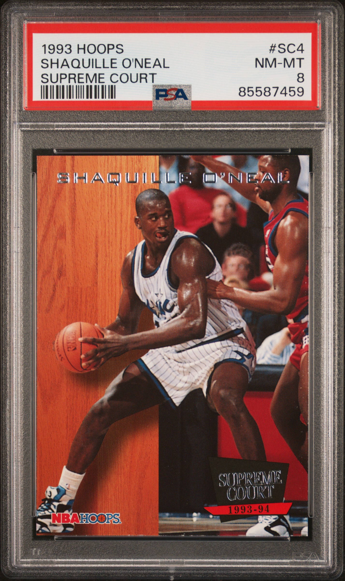 1993 HOOPS SUPREME COURT #SC4 SHAQUILLE O'NEAL SUPREME COURT