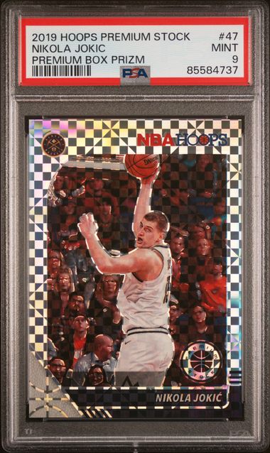 2019 Panini PANINI HOOPS PREMIUM STOCK PREMIUM BOX PRIZM #47 Nikola Jokic front
