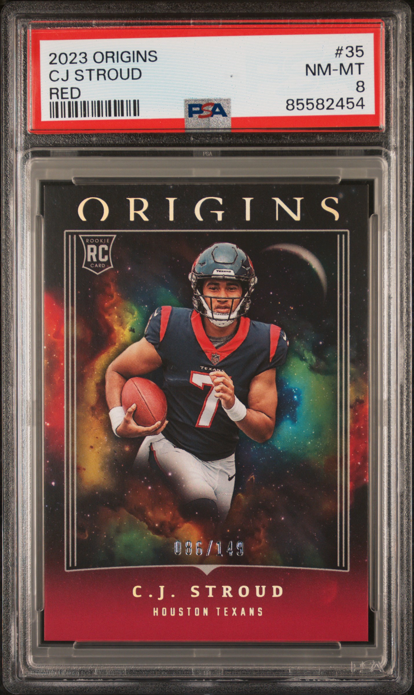 CJ Stroud 2023 Origins #35 Red /149 Price Guide - Sports Card Investor