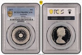 1977 50C Jubilee PR69DCAM