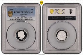 2004 5C Silver PR70DCAM