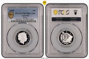 2005 10C Silver PR70DCAM