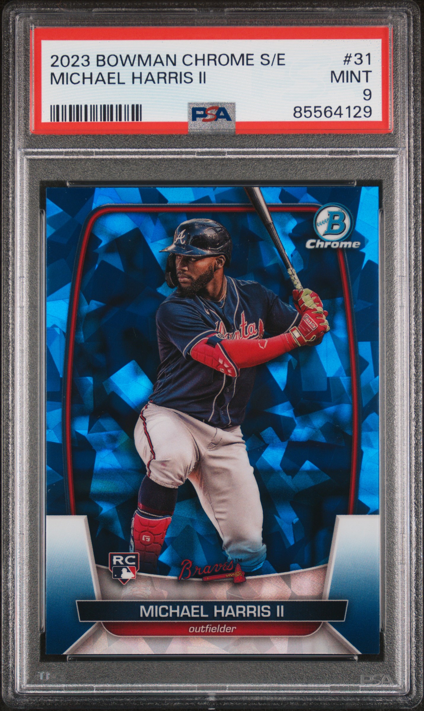 2023 Bowman Bowman Sapphire Chrome #31 Harris front