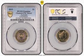 2013 $2 Coronation Colorized N1