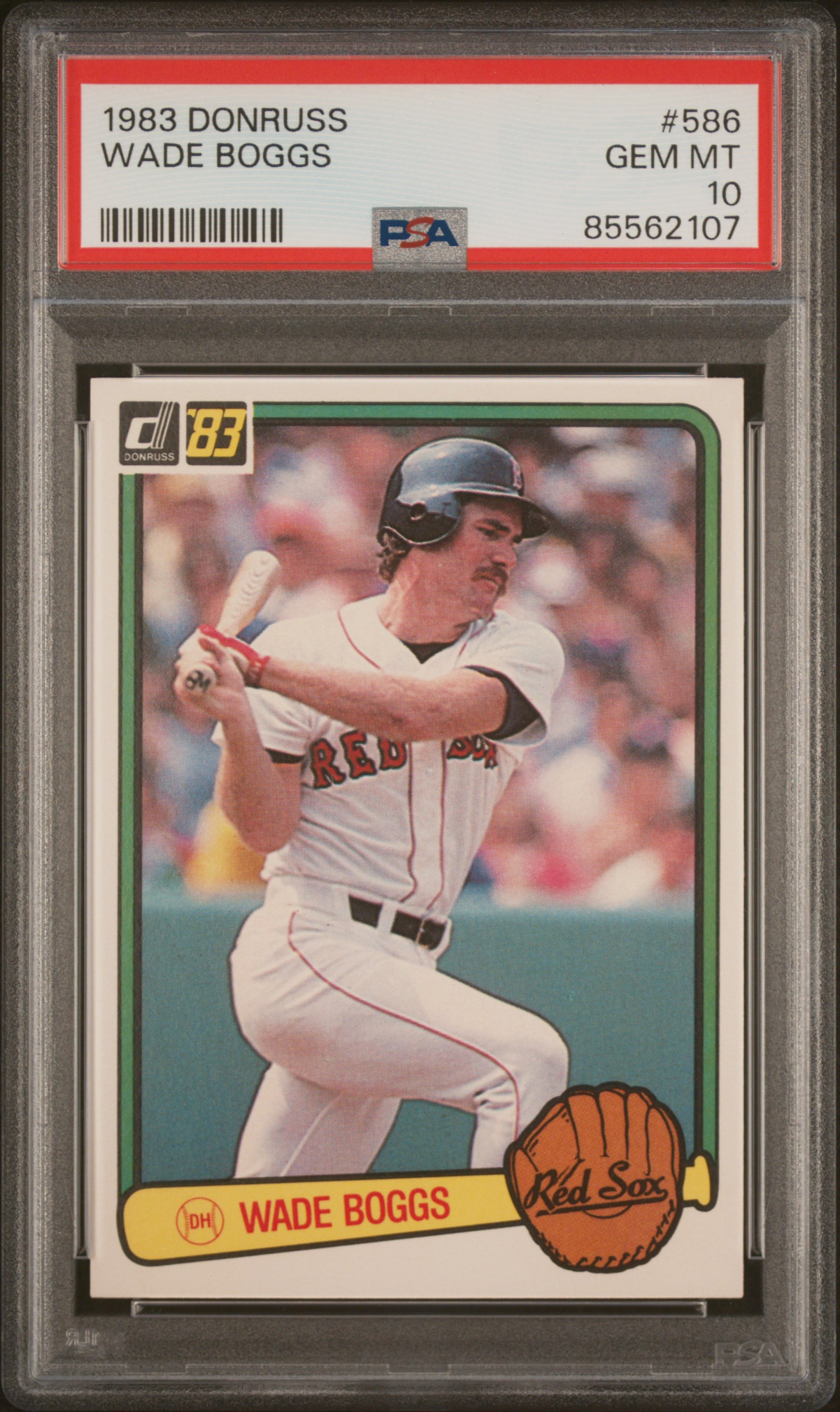 1983 DONRUSS #586 WADE BOGGS