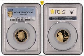 2013 $2 PR69DCAM
